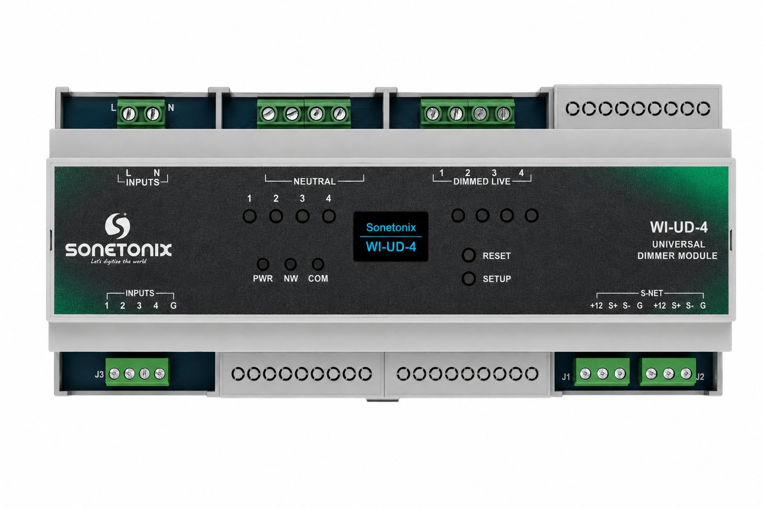 Universal Dimmer - Leading Edge / Trailing Edge Dimmer - 4 Channel model