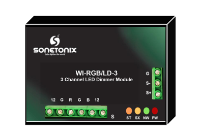 Retrofit 3-Channel of LED/RGB dimmer module